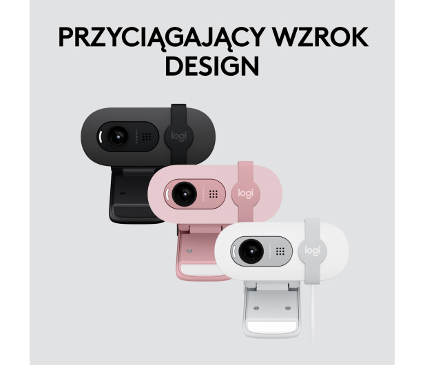 Logitech BRIO 100 różowy - 1172739 - zdjęcie 13